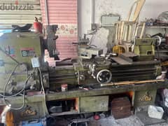 lathe machine two piece