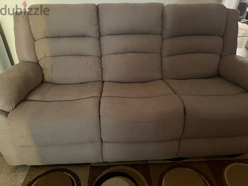 New Recliner Sofa Set 3 seats sealed in a box 1