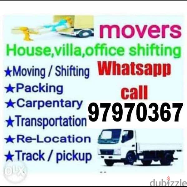 House shiffting and packing transport loading unloading service fro 0