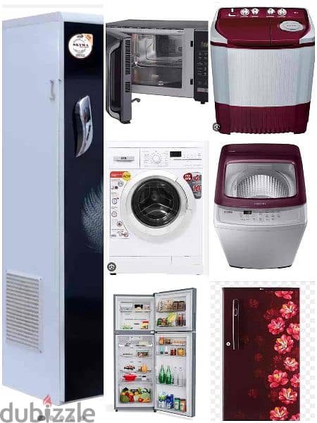 maintenance automatic washing machine and refrigerator 0