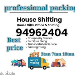 Best Muscat Mover and Packer House shifting office villa stor