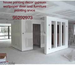 house panting decor gypsum wallpaper door and furniture painting srvce 0