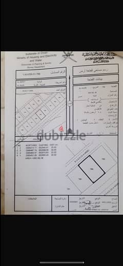 ارض سكنيه للبيع في مسقط العامرات الحاجر على ٧٧٠٠ ريال 0