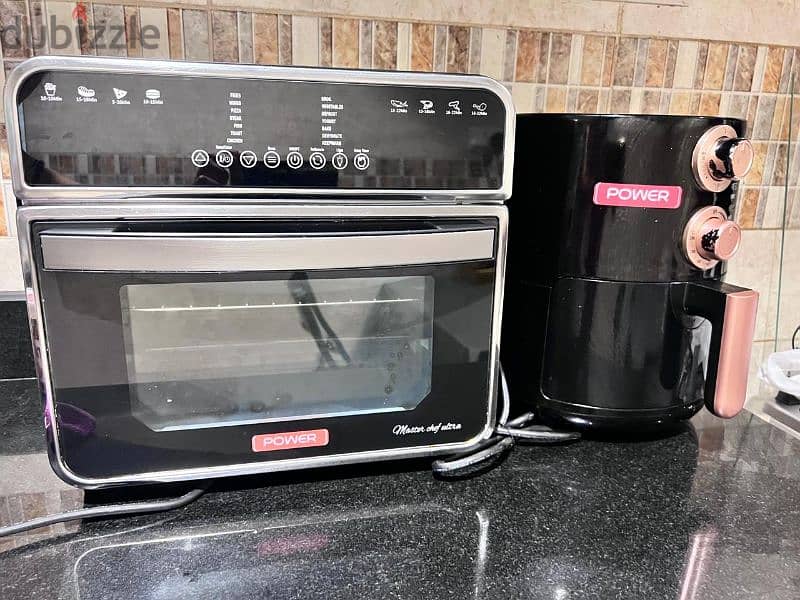 small microwave and air fryer for sell 0