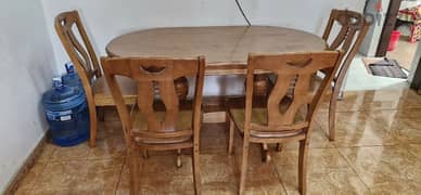 Dining table and sofa for sale, OMR 25 only, Give away price 0