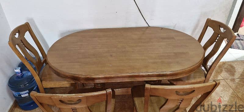 Dining table and sofa for sale, OMR 25 only, Give away price 1