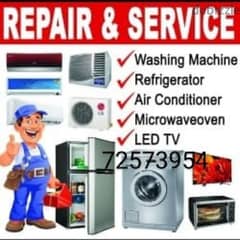 all type AC repair automatic washing machine and refrigerator pair 0