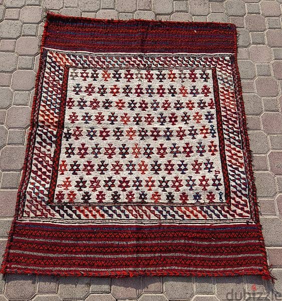 Antique Wool Kilim very unique handmade 1