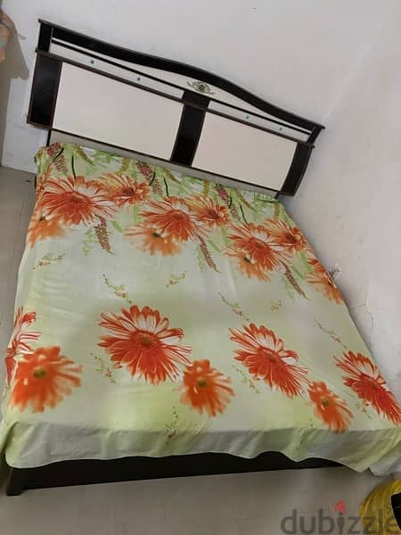 Bed without matress available 1