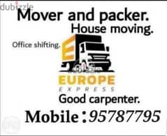 Profesional Mover Carpenter House villa Office shifting furniture fix 0