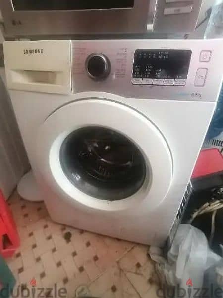 Samsung front load washing machine 8kg 5