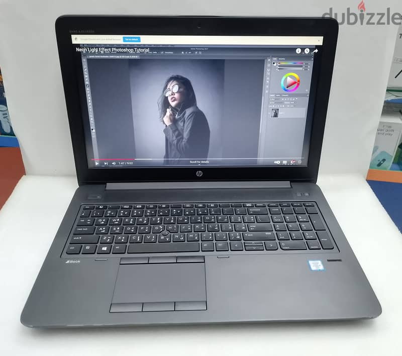 HP ZBOOK-15 G3 2GB NVIDIA GRAPHICS 8GB INTEL UHD GRAPHICS CORE I7 682 0