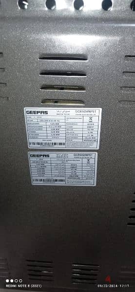 Geepas gas stove 1