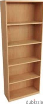 Woodden Book shelf/CupBoard-5 Shelf