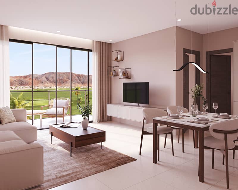 1-2 bethroom SOLARIS APARTMENTS AT JEBEL SIFAH 4