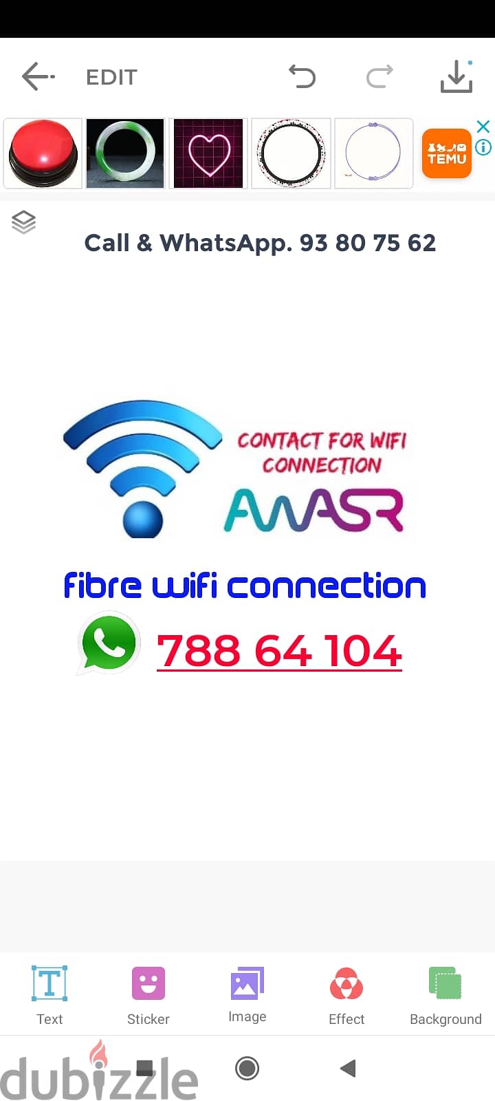 Awasr WiFi Connection Available 0