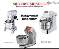 commercial (cake , dough & spiral) mixers available