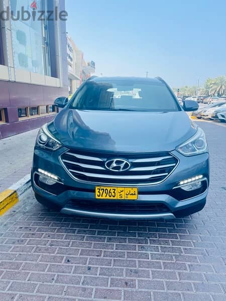 yundai Santa Fe 2016 model oman OTE car for sell 3