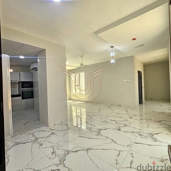 New apartment in Al Ghubrah for rent 2+1 BR, price 400 OMR 1