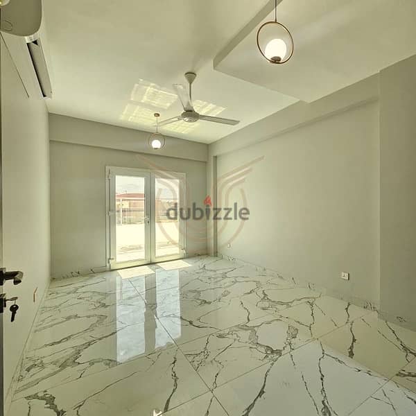 New apartment in Al Ghubrah for rent 2+1 BR, price 400 OMR 2