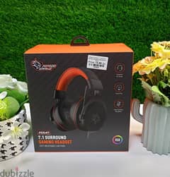 Porodo 7.1 Surround Gaming Headset Breathable Ear Buds