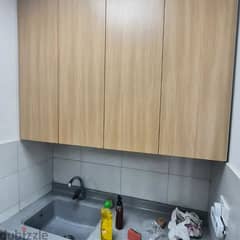 MDF cabinet, aluminum pvc kitchen cabinet.