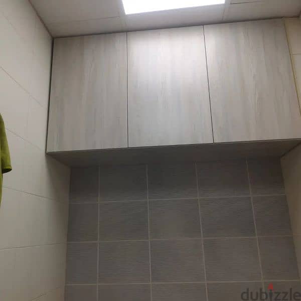 MDF cabinet, aluminum pvc kitchen cabinet. 2