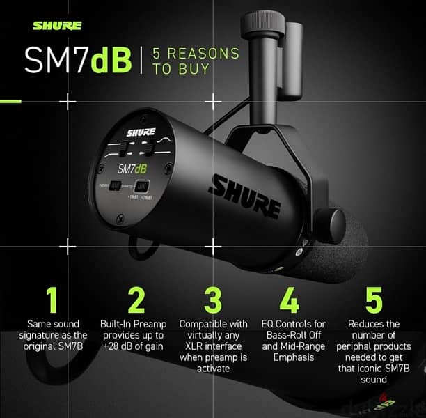 SHURE SM7dB 2