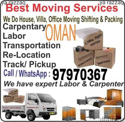 House shiffting and packing transport loading unloading service f