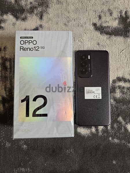 Oppo Reno 12 256gb 12gb almost new condition 1