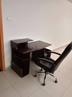 compute desk and chair for sale