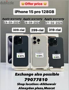 iPhone 15 pro 128GB offer price amazing condition best price