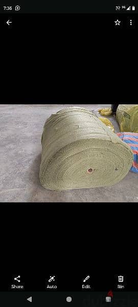 Non-Woven Geotextile Fabric - Green Color waterproofing 0