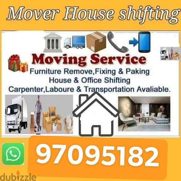 mover and packer loading unloading transportion service all Oman 0