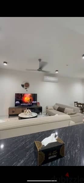 salalah in Dahareez new flat fully furnished daily rent only 1