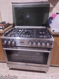 ikon 5 burner cooking range as new for sale