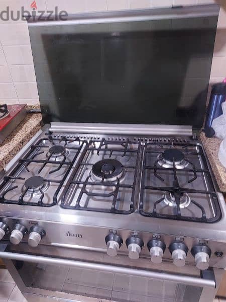 ikon 5 burner cooking range as new for sale 1