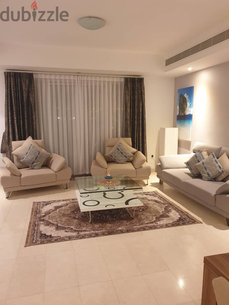 Fully Furnished 2 Bedroom Apartment in Muscat Hills 1