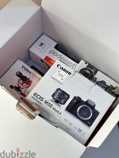 Used vlogger kit / Canon EOS M50 Mark II 2