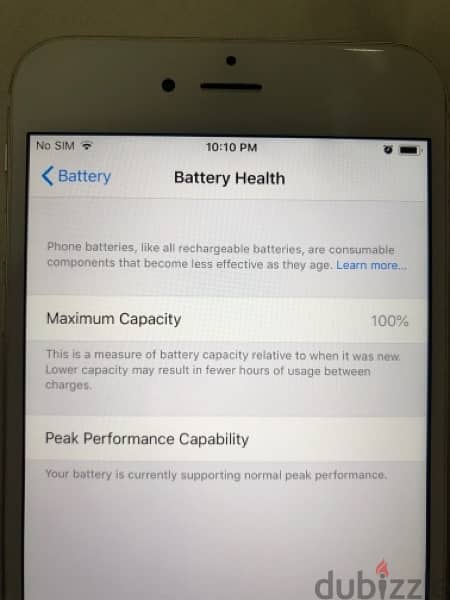 iPhone 6 Plus battery health 100% ايفون ٦ بلس نظيف وممتاز وبطاريتة١٠٠٪ 2