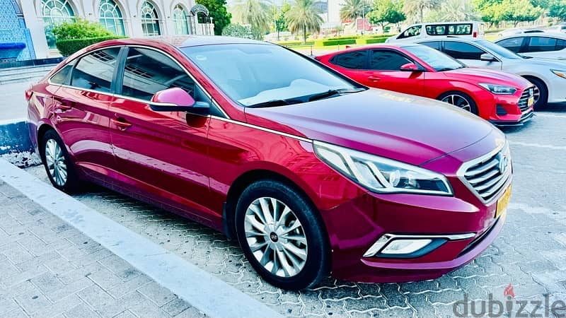 Hyundai Sonata 2015, Expat driven with low mileage for urgent sale. 2