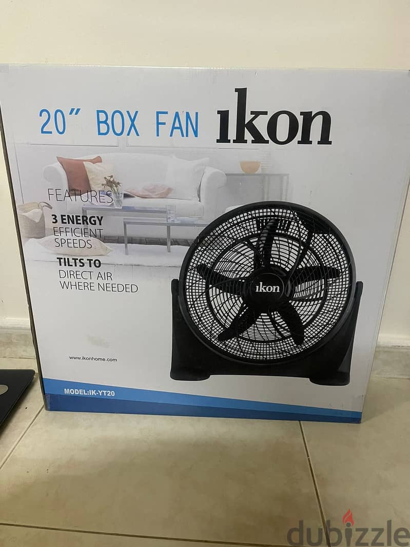 Ikon fan still new not use & Philip 43 0