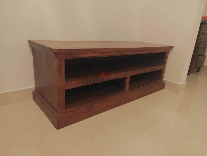 Solid Wood TV Stand 0