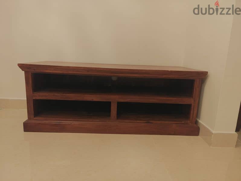 Solid Wood TV Stand 1