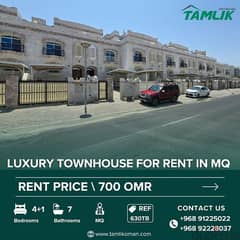 Luxury Townhouse for Rent in MQ | REF 630TB