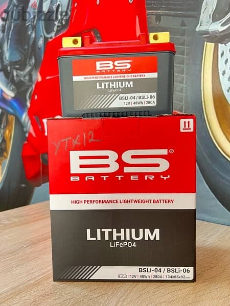 Battery YTX12 Lithium BS 0