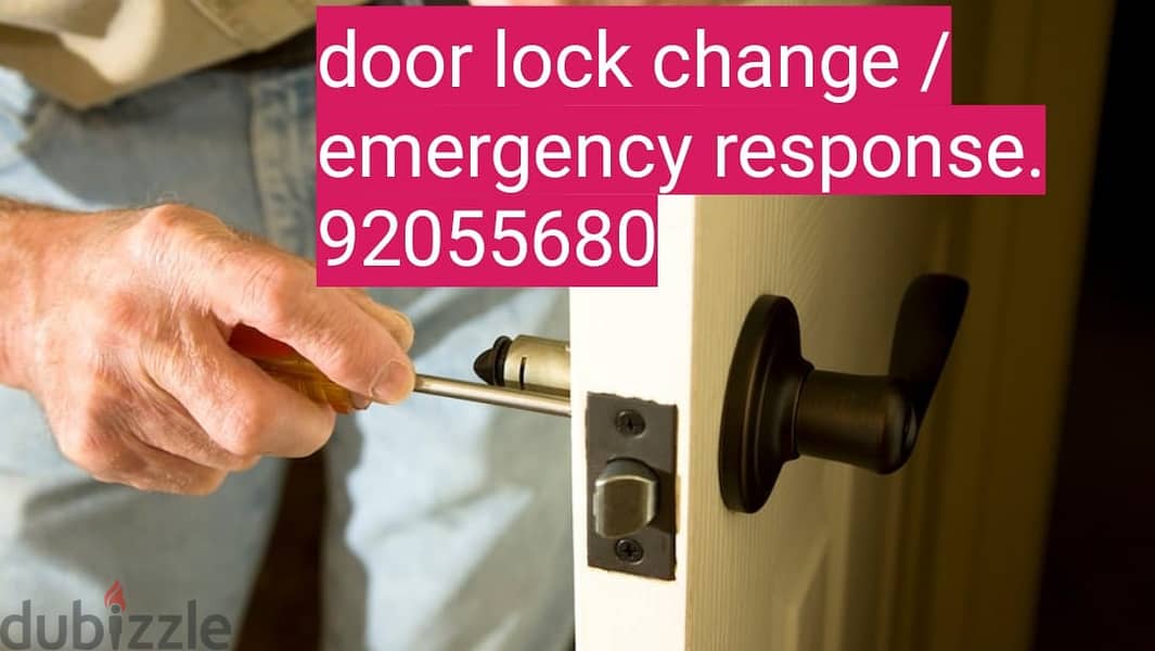 lock door open/door repair/electric lock fix/polishing work/carpenter/ 0