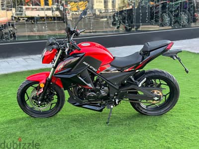 SHARMAX RST 240 WITH WARRANTY (sport naked bike دراجة نارية رياضية)