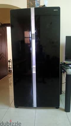 Geepas Refrigerator working condition side by side Double Door 600L