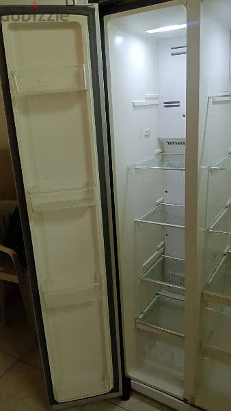 Geepas Refrigerator working condition side by side Double Door 600L 5